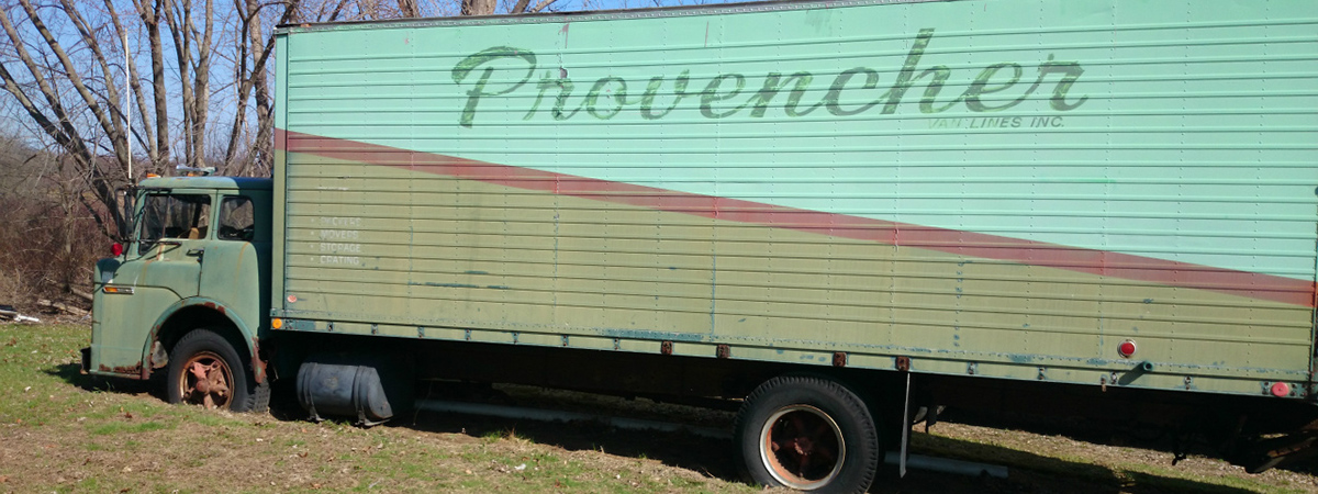 Provencher Van Lines 1970s Truck