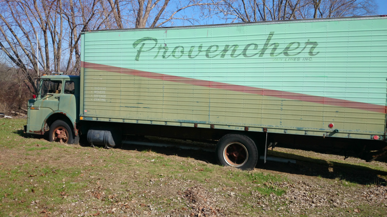 Provencher Van Lines 1970s Truck